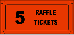 5 Raffle Tickets for $20